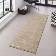 Loper Laagpolig Velours Vloerkleed - Designer Pure - Taupe / Creme - 8...