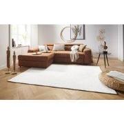 Laagpolig superzacht vloerkleed - Uni - Creme - 200x290 cm