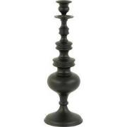 Kandelaar Lizet - Mat zwart - Ø13cm