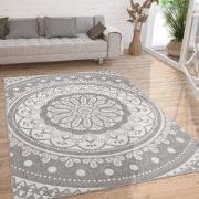 Binnen en Buitenkleed - Vloerkleed Brescs - Grijs - 200x280 cm