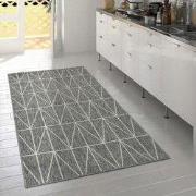 Binnen & Buitenkleed - Vloerkleed Bruliza - Geo - Grijs - 80x150 cm