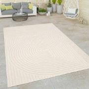 Binnen & Buitenkleed - Vloerkleed Bruliza - Japandi - Creme - 160x230 ...