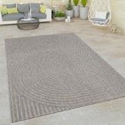 Binnen & Buitenkleed - Vloerkleed Bruliza - Japandi - Grijs - 120x170 ...