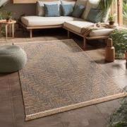 Binnen en Buitenkleed - Vloerkleed Colinna - Beige - 120x160 cm