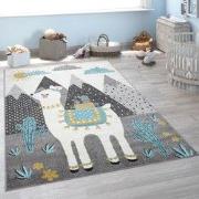Kinderkamer Vloerkleed - Ninaro - Lama - Multi - 120x160 cm