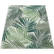 Binnen en Buitenkleed Ostivia - Gebloemd - Groen - 120x170 cm