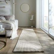 Loper Wollen Vloerkleed Mesmerize - Abstract - Naturel / Beige - 60x23...