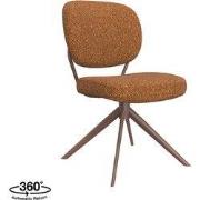 LABEL51 Eetkamerstoel Geneva -  - Royal Boucle -  Metalen Frame