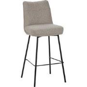 LABEL51 Barkruk Lennon - Naturel - Royal Boucle - Hoog