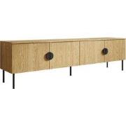 Meubella - TV-Meubel Monor - Eiken - 200 cm