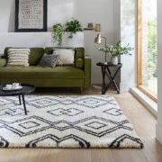 Hoogpolig Vloerkleed - Atlas Berber - Ivory / Creme - 120x170 cm