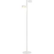 Sompex | vloerlamp RONDA| Dubbele lampen |  wit | oplaadbare vloerlamp...