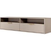 Meubella - TV-Meubel Qipp - Beige - 140 cm
