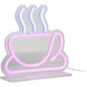 Tafellamp Coffee - Lichtroze - 22x22x21cm