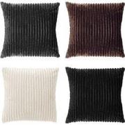 Dutch Decor KUSSENSET - 4-delig - Corduroy Quartet - 45x45 cm - inclus...