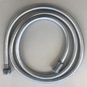 Doucheslang kunststof 170cm zilver glad