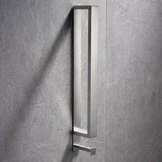 Handdoekhouder Cubic 40cm roestvrijstaal met handdoekhaak