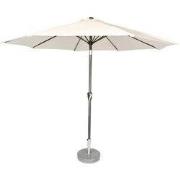 Kopu® Calma Natural - Stevige Ronde Aluminium Parasol doorsnede 300cm