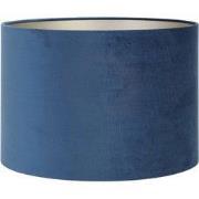 Light & Living - kap - Velours - blauw - textiel - Ø 30cm - E27 - 2230...