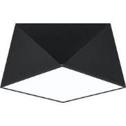 Moderne Plafondlamp Jensen Zwart