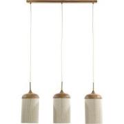 Light & Living - hanglamp - Dania - beige naturel - katoen metaal - gr...