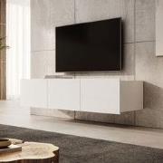 Meubella - TV-Meubel Calabas - Wit - 150 cm