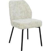 Livingfurn Eetkamerstoel Tess Cream - set van 2