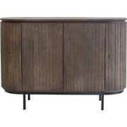 Dressoir Donkerbruin Hout - 115x43x80cm - Tora