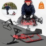 Stuurslee voor kinderen rood vanaf 5 jaar tot 90kg Zitting met rugleun...