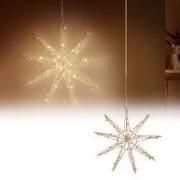 LED Kerstster 30 cm Goud van Metaal met Warm Witte LED's