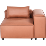 BRANDE - Hoekmodule - Goudbruin - Kunstleer