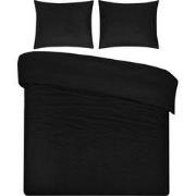 DoubleDry Dekbedovertrek 100% Natuurlijk Katoen - Eenpersoons 140x200/...