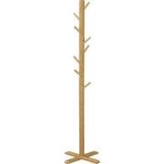 Bamboe Kapstok Vrijstaand 8 Haken 178 cm - Bruin
