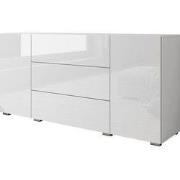 Meubella - Dressoir Bonzo - Wit - 150 cm