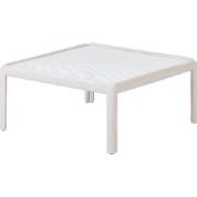 FERRETTI - Salontafel - Lichtbeige - 69 x 69 cm - Synthetisch