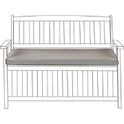 SOVANA  - Stoelkussen - Lichtgrijs - Polyester