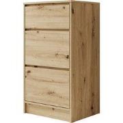 Meubella - Ladekast Brett - Eiken - 50 cm