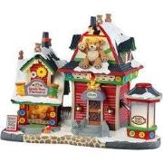 Kerstdorpminiatuur Teddy Bear Factory 18x30x27 cm
