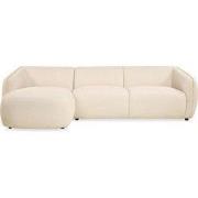 Hoekbank Laila - Stof Beige Links
