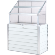 NOVOLI - Balkonkas - Gebroken wit - Aluminium