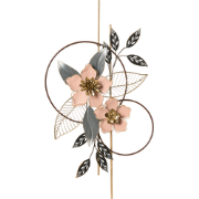 BERKELIUM - Wanddecoratie - Meerkleurig - IJzer