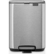 Bo Pedaalemmer, 4 liter, stil sluitend, kunststof binnenemmer - Matt S...