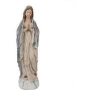 Clayre & Eef Beeld Maria 35 cm Grijs Polyresin