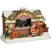 Santa s workshop battery operated l32xb18xh20,5cm