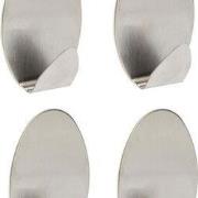 RVS haak set - Ovaal - 4 stuks voor ophangen theedoek /handdoek - Zond...