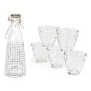 Bormioli Rocco Dots waterglas - 25 cl - Set-6 - Met gratis design wate...