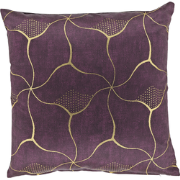 Unique Living - Sierkussen Celina 45x45cm - Dark Purple