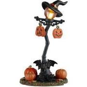 Halloweenminiatuur Spooky Time Street Light 12x5x20 cm