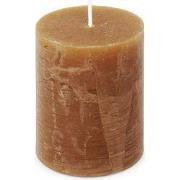 Kaars rustiek d7h7 cm ivoor