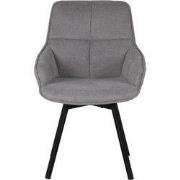 Stoel Shannon Stone Draaibaar - Giga Meubel - Set van 2